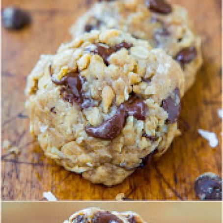 Oatmeal Coconut chocolate chip cookies