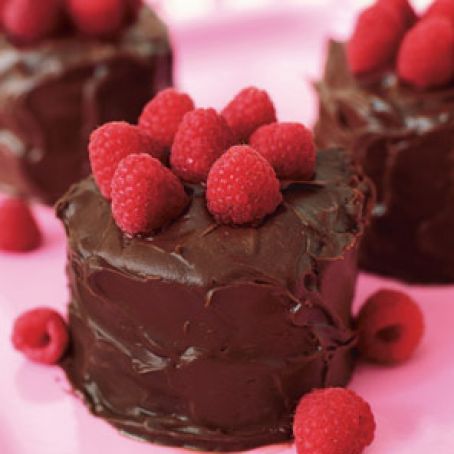 Chocolate-Frosted Mini-Cakes