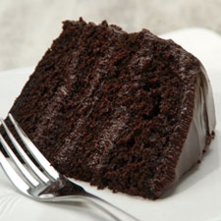 Favorite fudge birthday cake