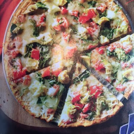Spinach & Artichoke Pizza Recipe