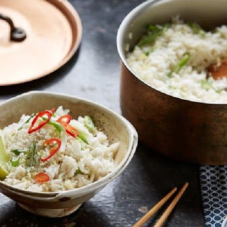 Basmati Rice With Coconut Milk And Ginger