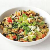 Quinoa and Bean Pilaf