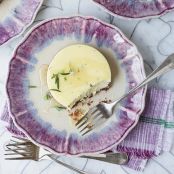 Goat Cheese Cakes with Rosemary and Lavender Honey