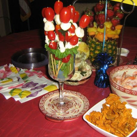 CAPESE KABOBS      SUE'S