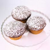 Carla Hall's Buche de Noel Cupcakes