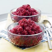 CHERRY-MERLOT GRANITA