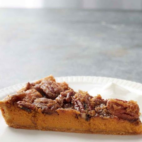 Pumpkin-Pecan Tart (Martha Stewart)