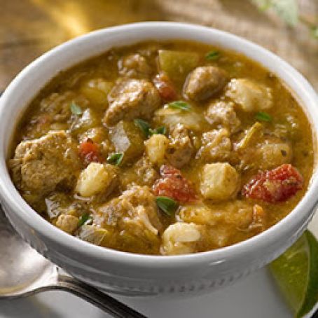 Hatch Green Chile & Pork Stew Recipe
