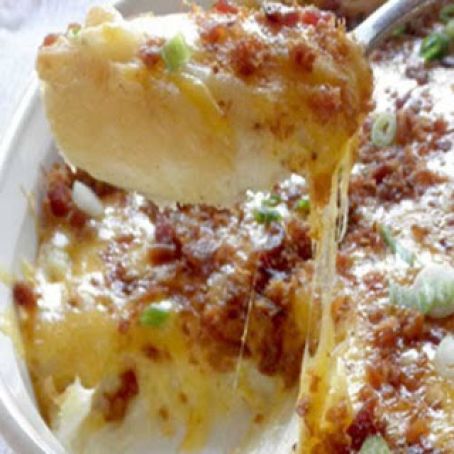 TWICE BAKED POTATOE CASSEROLE