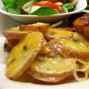 Over the Fire Scalloped Potatoes
