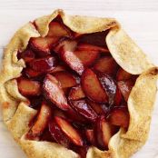 Open-Faced Plum Tart