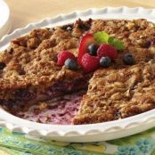 Impossibly Easy Mixed-Berry Crumble Pie