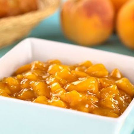 Slow Cooker Peach Compote/Pie Filling