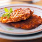 Curried Sweet Potato Latkes Recipe
