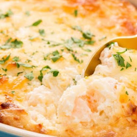 Cheesy Baked Shrimp Scampi Dip