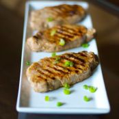 Lemon-Ginger Grilled Pork Chops