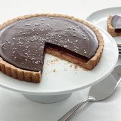 Salted Chocolate Caramel Tart