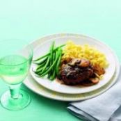 Salisbury steak with mushrooms