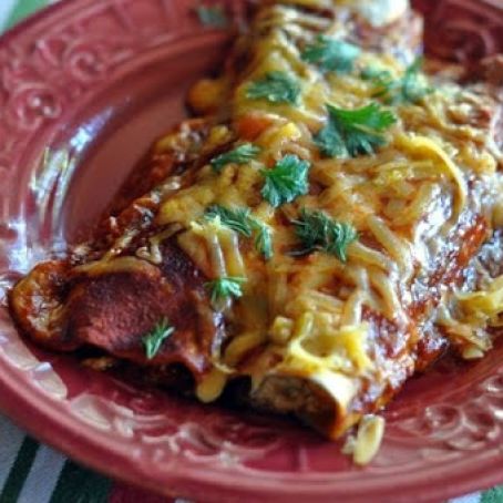 Chicken Cream Cheese Enchiladas