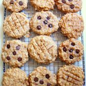 Peanut Butter Banana Oat Breakfast Cookies