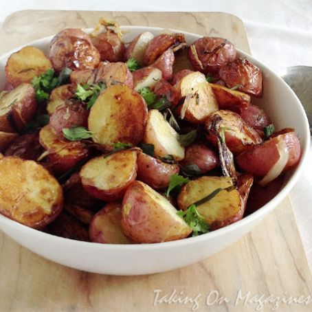Herb-Roasted Potatoes and Onions