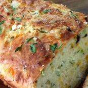 Cheese, Olive and Buttermilk Herb Bread