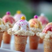 Rice Krispie Cones