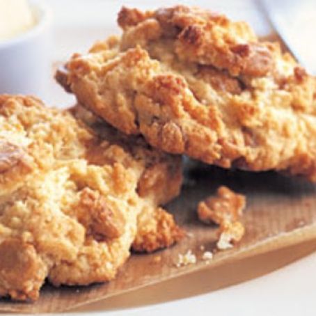 Butterscotch Drop Scones