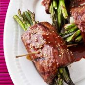 Beef & Asparagus Negimaki Rolls