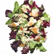 Spring Greens with Smoked Fish and Herbed Aioli