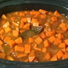 Crockpot Sweet Potato & Lentil Curry