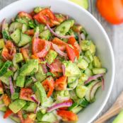 Tomato Avocado Salad:
