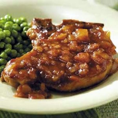 Sweet 'n' Sour Pork Chops (slow cooker)