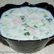Russian Cold Soup “Okroshka”