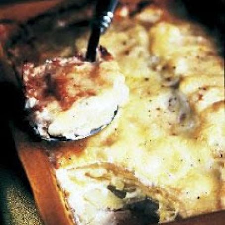 Potato Gratin with Gruyere and Creme Fraiche
