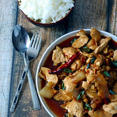Thai Cashews with Chicken