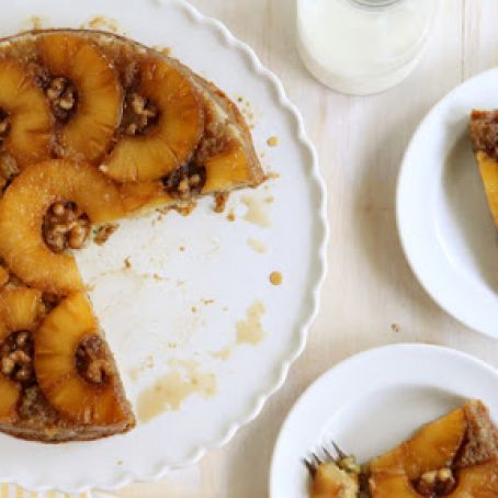 Pineapple-Zucchini Upside-Down Cake