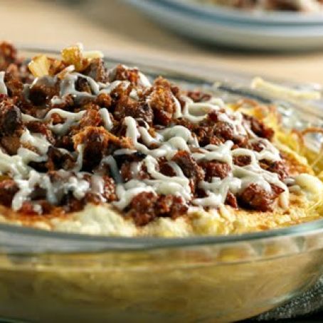 Ground Beef Crustless Pie