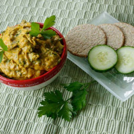 Butternut Squash Parsley Dip [Vegan]