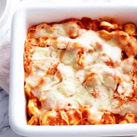 Cheesy Baked Tortellini