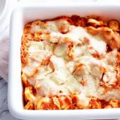 Cheesy Baked Tortellini