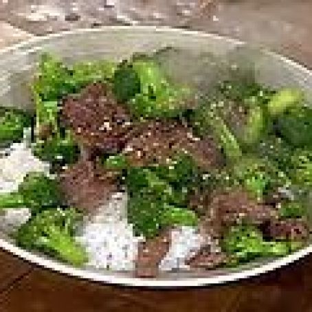Stir-Fried Beef and Broccoli
