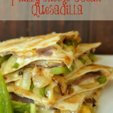 Philly Cheese Steak Quesadilla