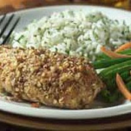 Pecan-Crusted Honey Chicken