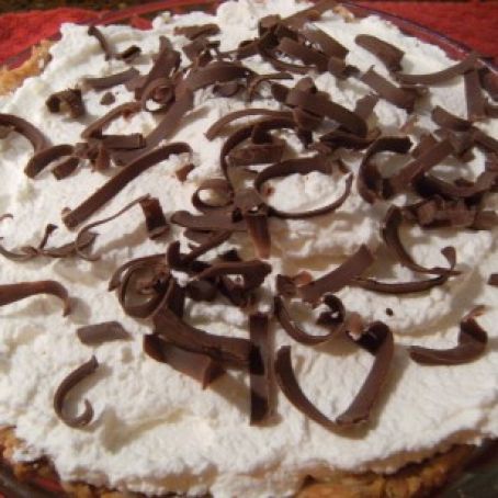 Lazy French Silk Pie