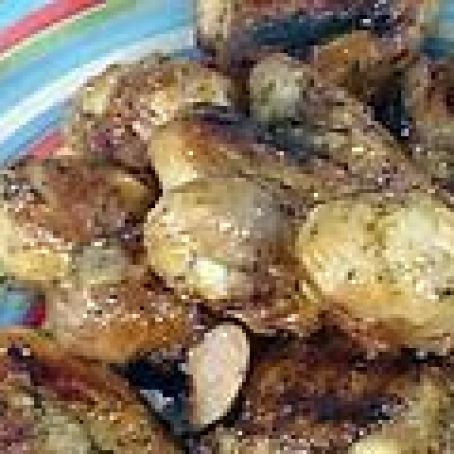 Tangerine-Maple Glazed Chicken Thighs and Drumsticks