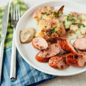 30 Minute Pan Roasted Sausage and Potatoes