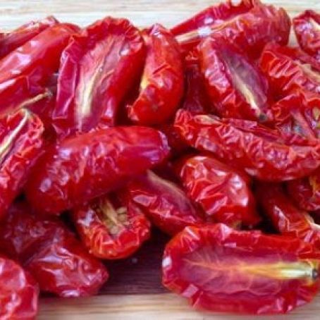 Oven dried grape tomatoes