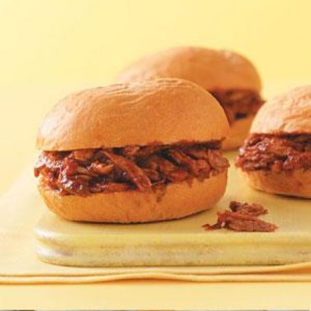 Barbecued Pork Sandwiches
