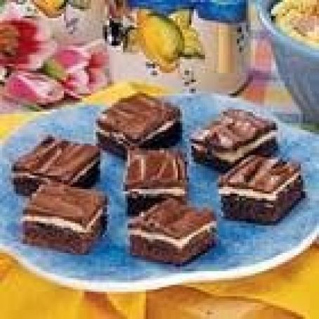 Double Frosted Brownies
